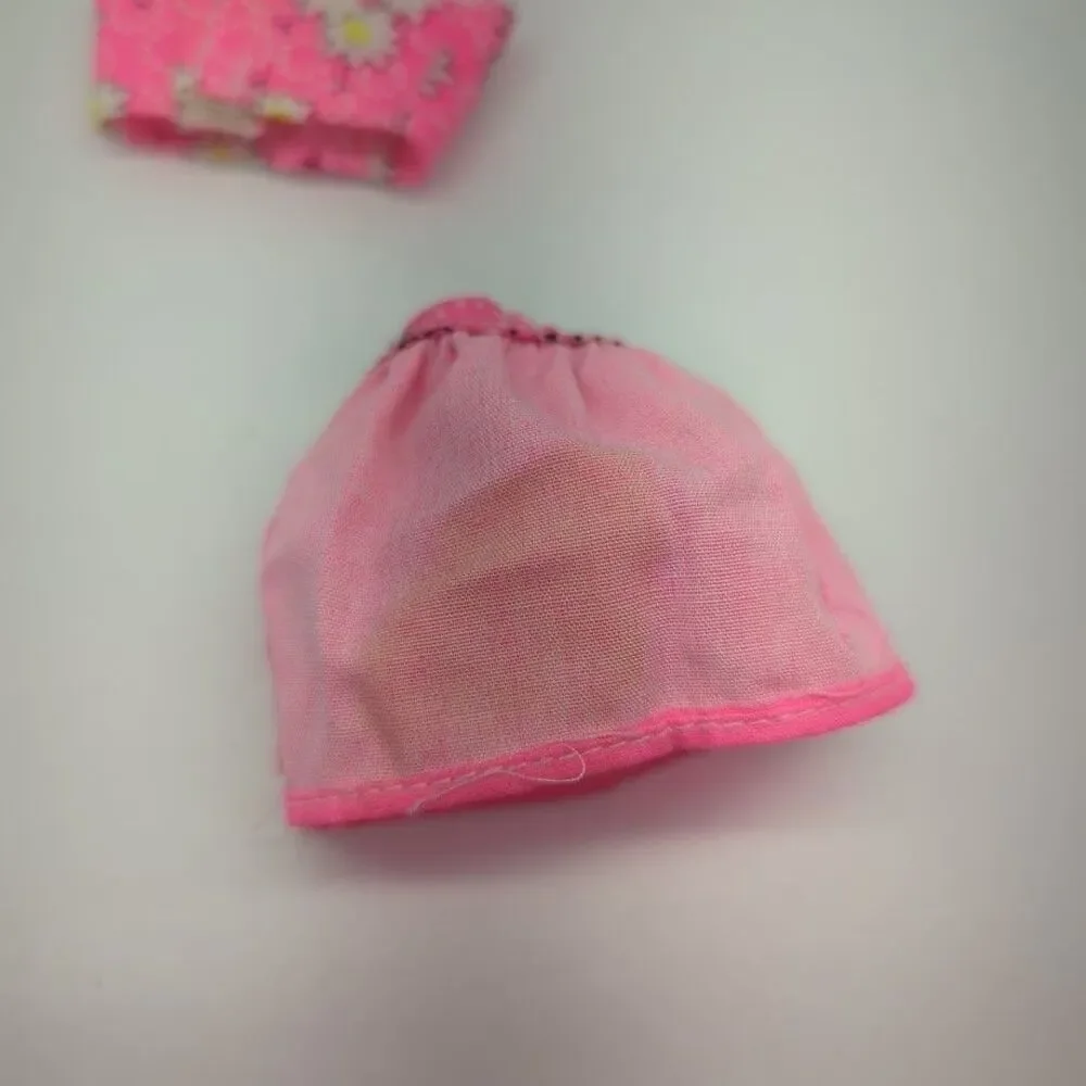 Barbie Fashion Favorites 1997 Pink Flower Skirt Top‎ #68000-96